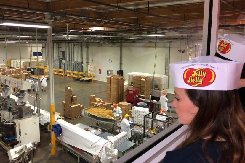 Jelly Belly Factory tour