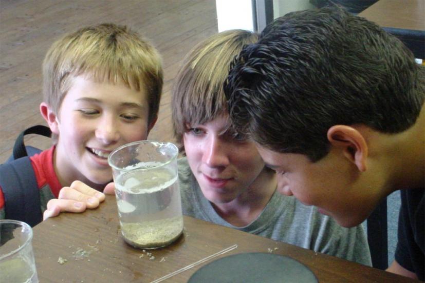 North Bay Science kids and experiment
