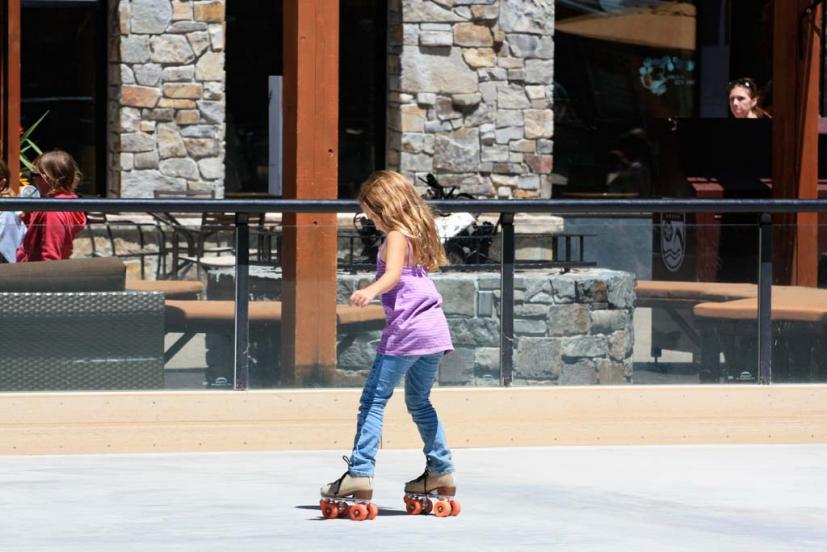 Skating at Northstar