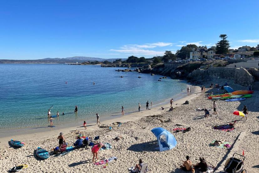 Lover's Point Beach Pacific Grove