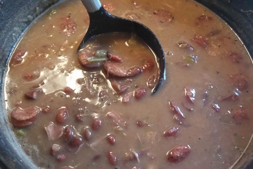 New Orleans red beans and rice