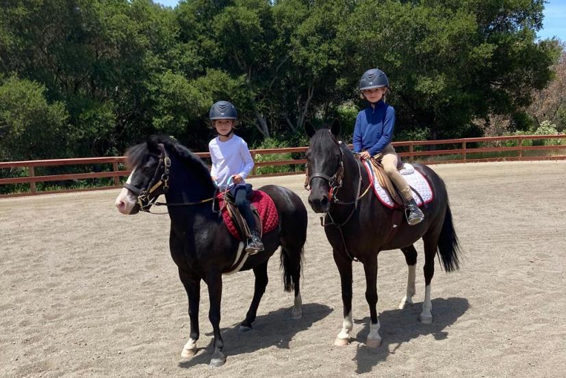 Riding camp at Marshall Hall Riding Academy in Nicasio