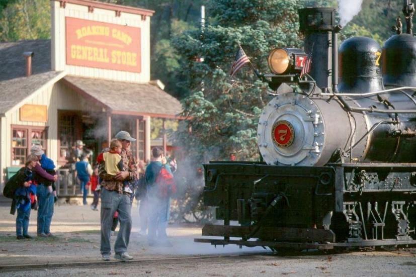 Roaring Camp Railroads Felton Santa Cruz Mountains