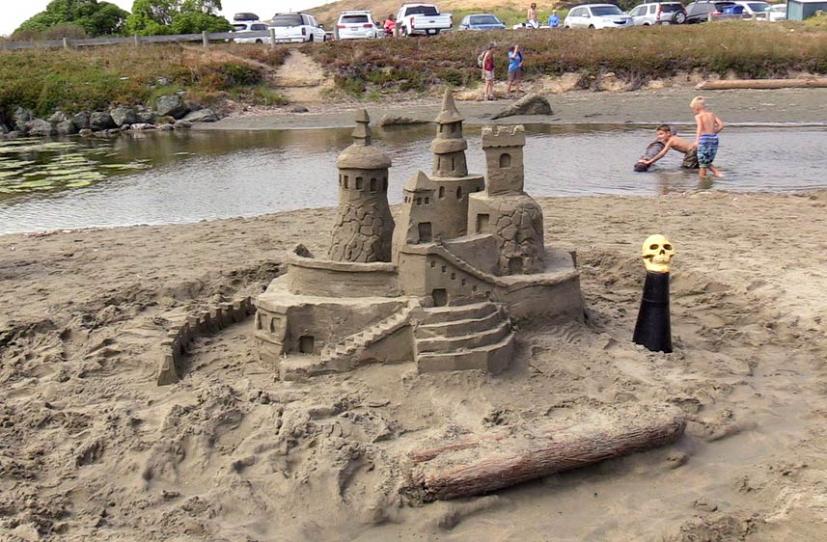Sand Sculpture Contest Drakes Beach