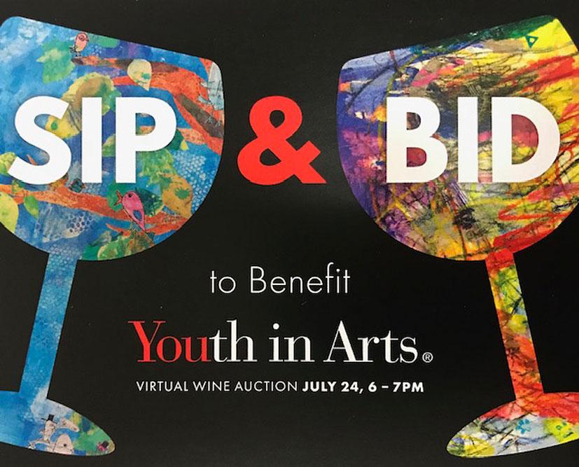Sip & Bid for Youth in Arts