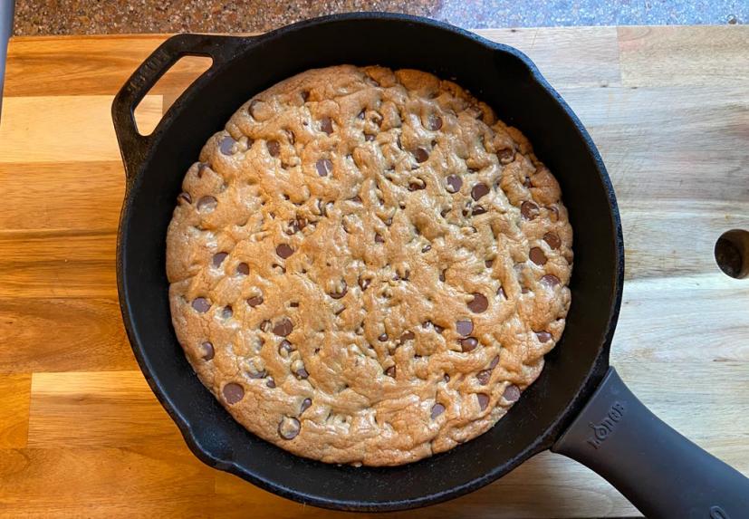 Chocolate Chip Skillet Cookie