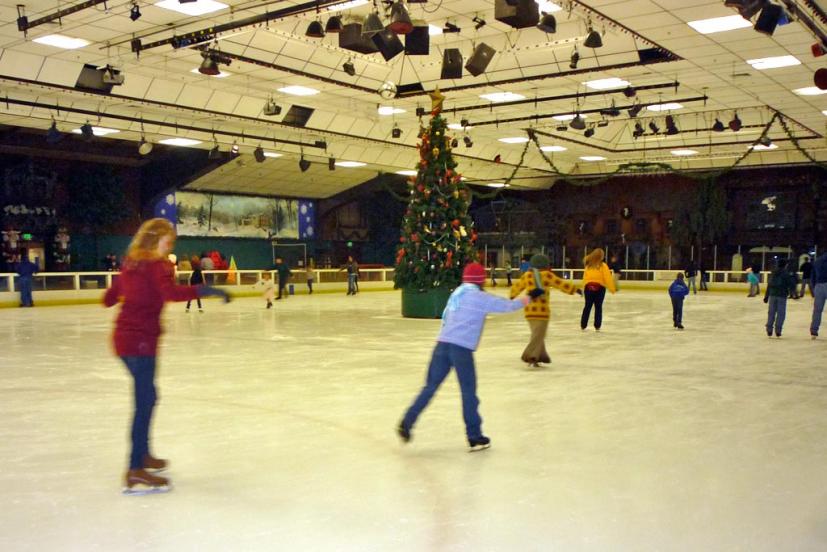 Snoopy's Home Ice skating rink Santa Rosa
