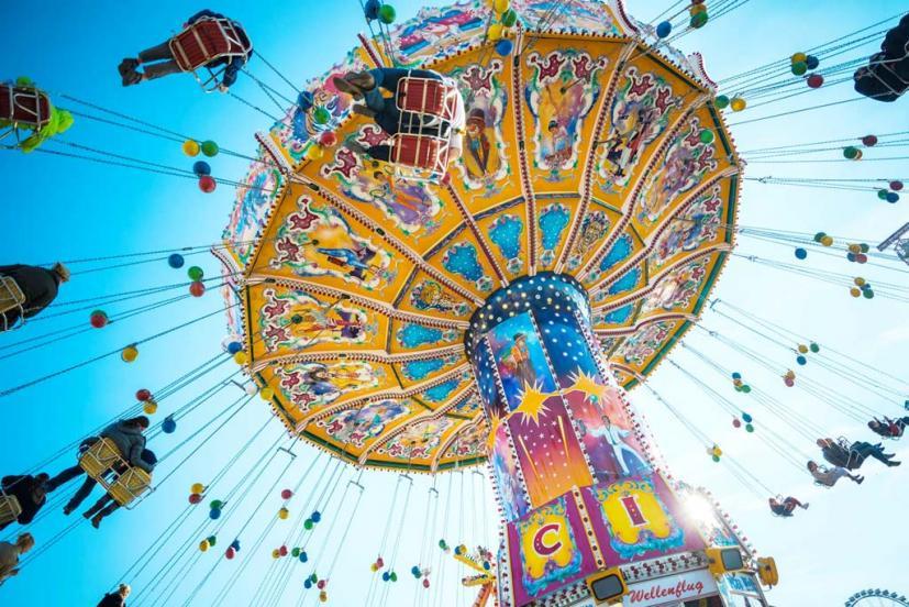 Sonoma-Marin Fair carnival ride