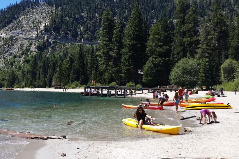 Emerald Bay kayaks Lake Tahoe