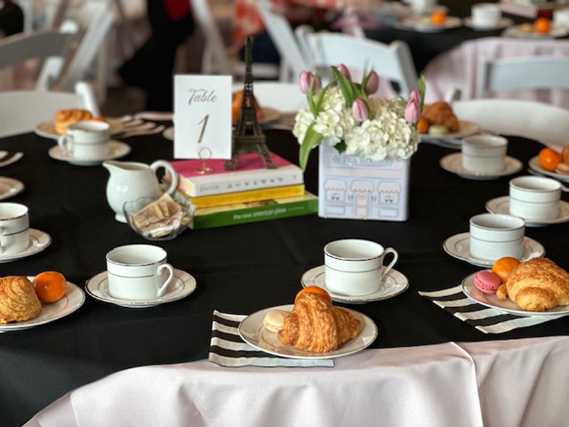 Teddy Bear Tea place setting