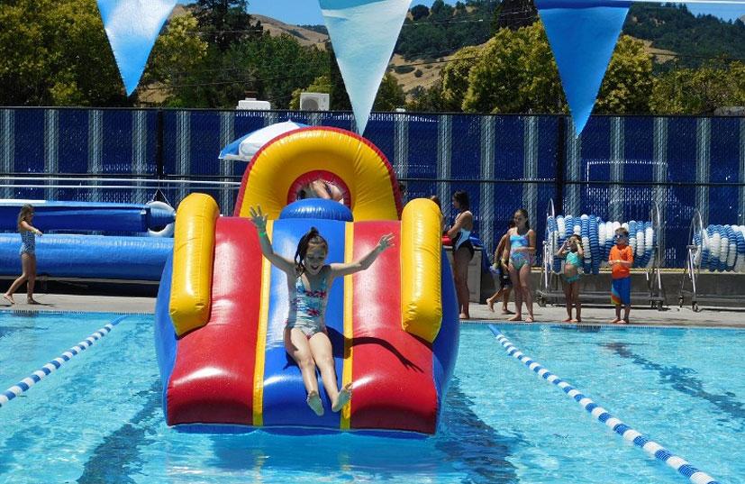 Terra Linda Pool inflatable slide