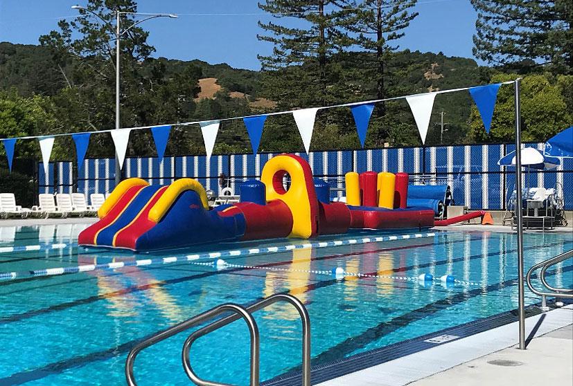 Terra Linda Pool inflatable play structure
