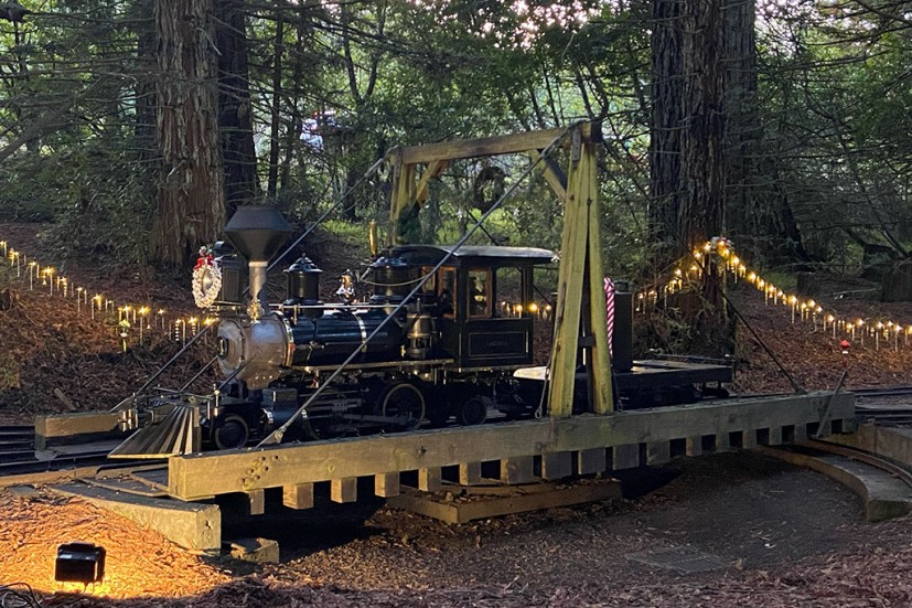 Winterfest at the Tilden Park Steam Trains in Berkeley