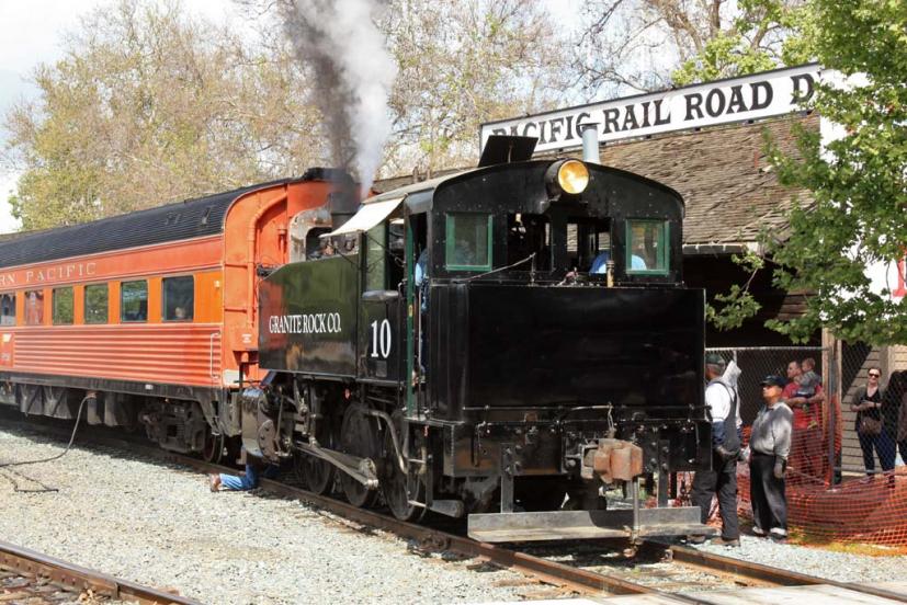 Sacramento train rides