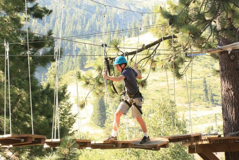 Challenge Yourself on a Treetop Adventure in Tahoe Marin Mommies