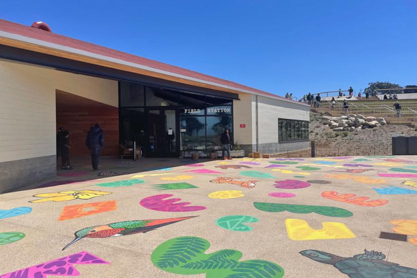 Presidio Tunnel Tops Field Station and murals