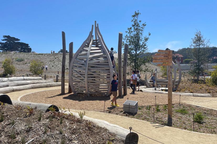 Presidio Tunnel Tops Outpost play space