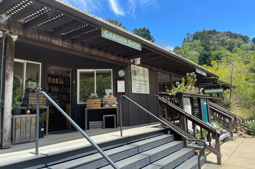 UC Botanical Garden Berkeley Garden Shop entrance