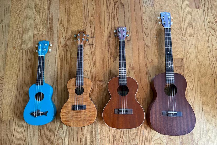 ukulele different sizes