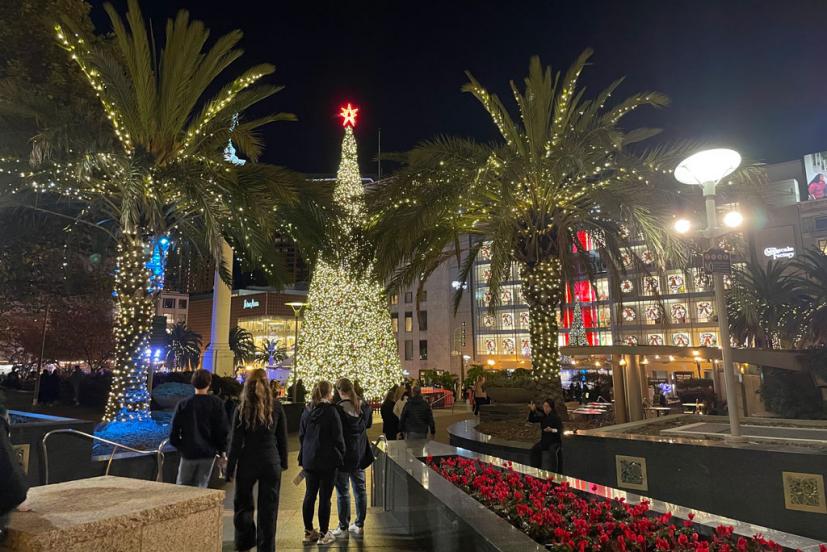 Union Square San Francisco Christmas 2024 Dede Monica