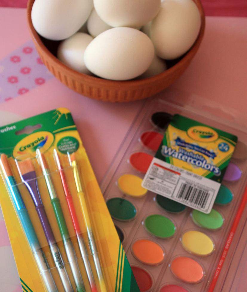 Watercolor Easter Eggs