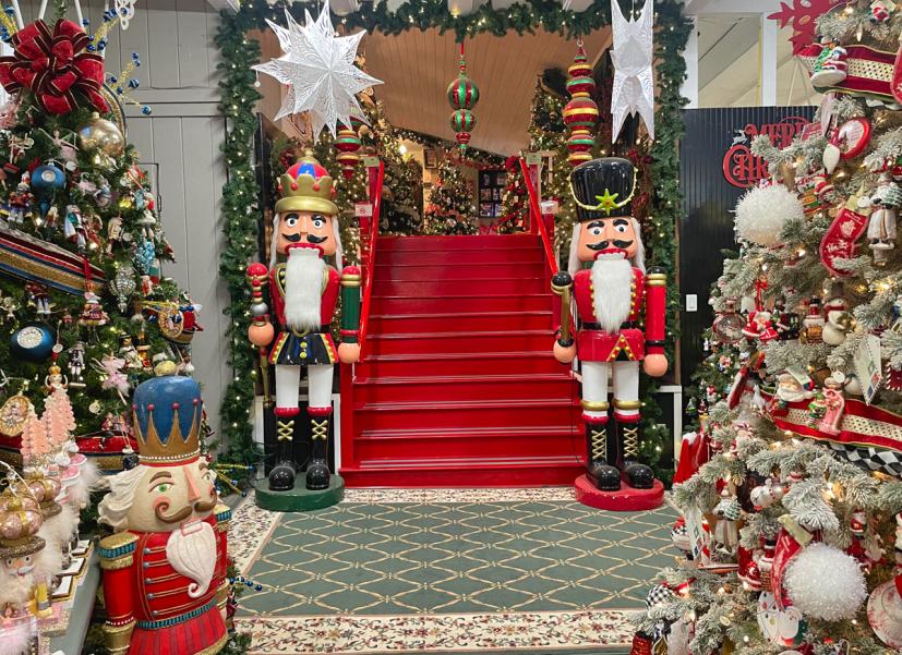 West End Nursery Christmas House San Rafael