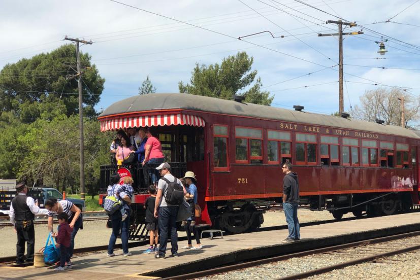 Western Railway Museum Scenic Limited wildflower train