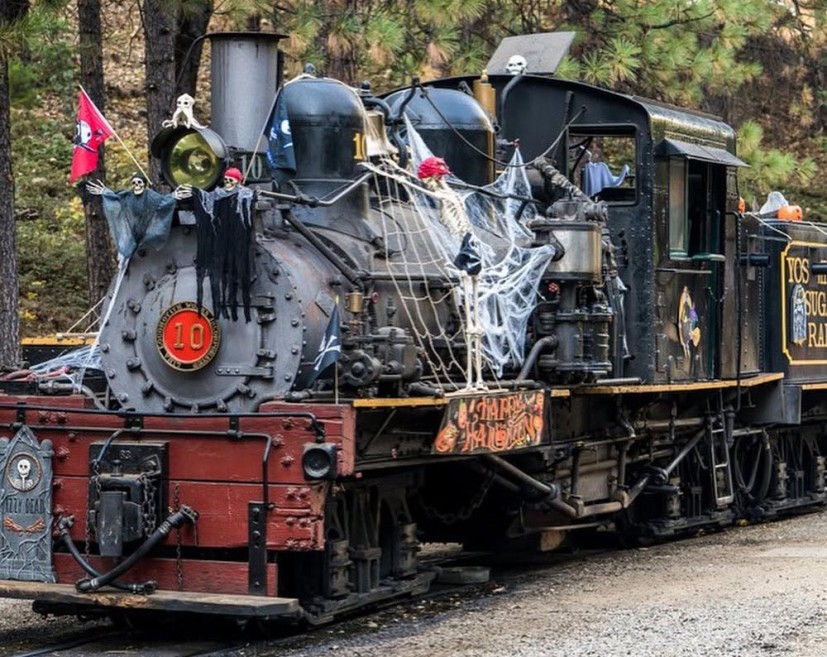 Halloween Limited locomotive