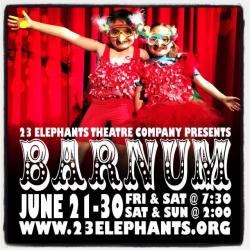 23 Elephants Theatre company presents