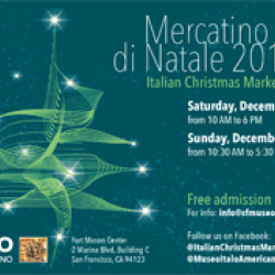 Italian Christmas Market–Fort Mason Center