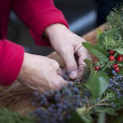 Wreath making