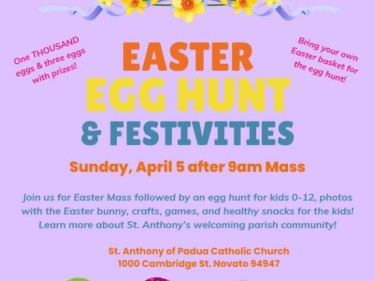 St. Anthony Easter Egg Hunt