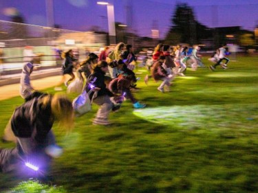 Berkeley Flashlight Egg Hunt, Grove Park
