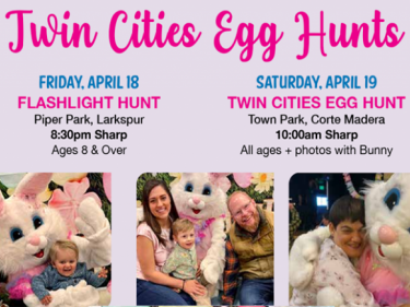 Larkspur: Flashlight Hunt Egg Hunt at Piper Park