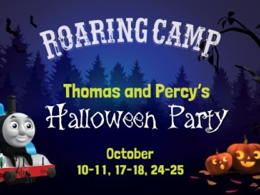 Roaring Camp Thomas and Percy's Halloween Party