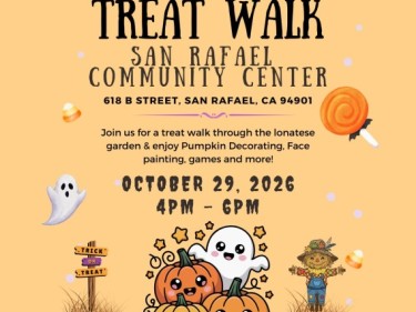Halloween Treat Walk at San Rafael Community Center