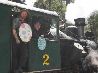 Eggstraordinary Easter Weekend, Roaring Camp Railroads, Felton