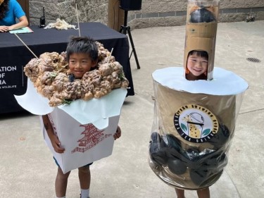 Kids in costume at Oakland Zoo Boo at the Zoo