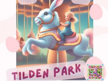 Tilden Park Merry Go Round Easter event flyer