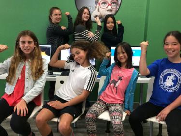 The coder school girls