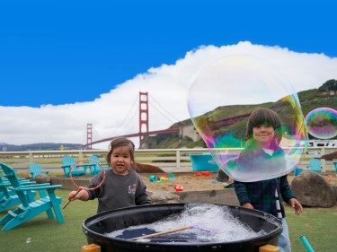 Bubble Bash: A Summer Celebration at the Bay Area Discovery Museum