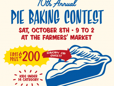 Marin Country Mart’s 10th Annual Pie Baking Contest
