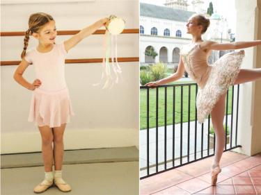 Young ballet dance students Marin Dance Theatre