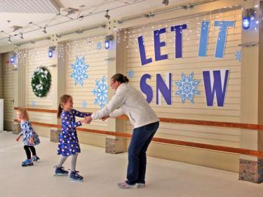Iceless Skating Rink Bay Area Discovery Museum
