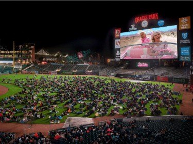 Barbie Movie Night at Oracle Park San Francisco