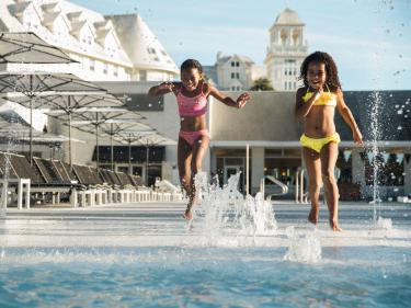 Claremont Club & Spa kids playing in pool