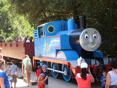 Thomas the Tank Engine at Day Out with Thomas at Roaring Camp Railroads