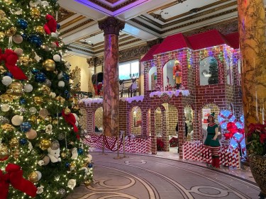 Fairmont Gingerbread House and Christmas Tree