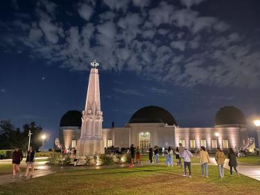 Griffith Observatory Los Angeles at night