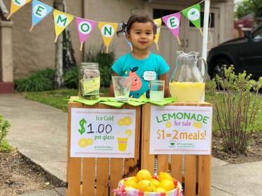 SF-Marin Food Bank Lemonade Stand